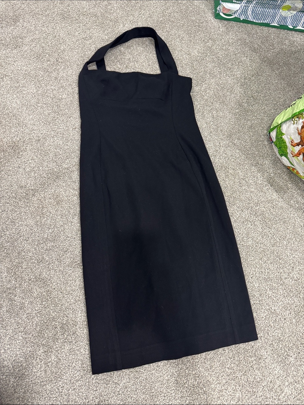 Elegant Black halo Sheath Dress